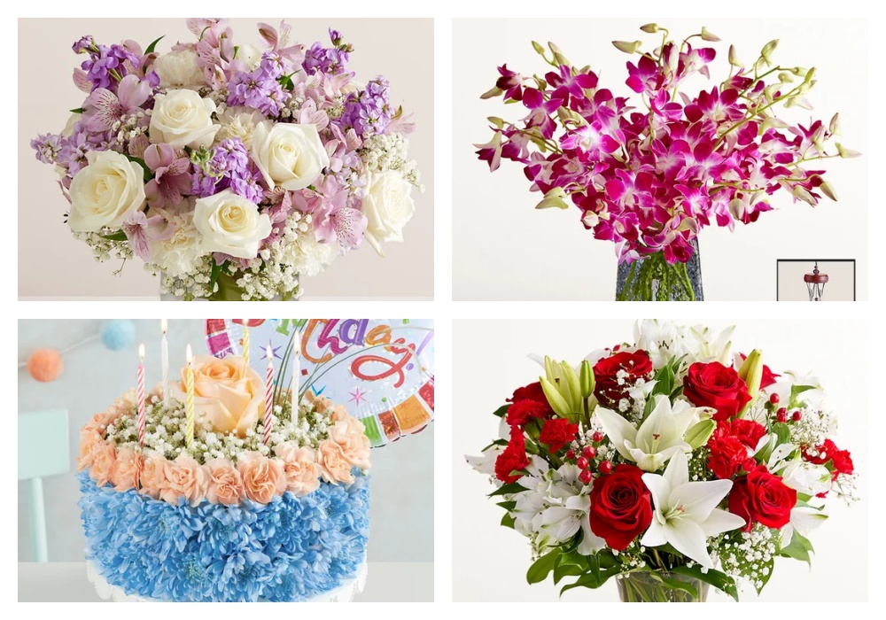 6 Stunning Floral Arrangements from 1800Flowers.com