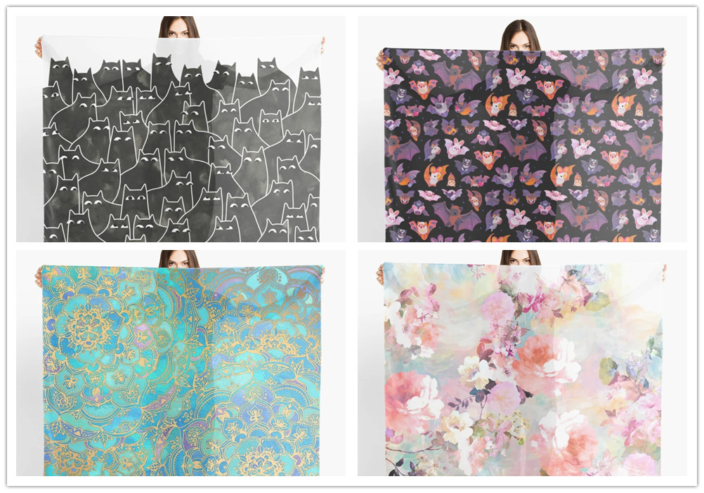 6 Stunning Scarves from Redbubble to Elevate Your Style